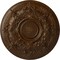 Ekena Millwork Darnay Ceiling Medallion (Fits Canopies up to 7 1/4"), 29 1/4"OD x 2"P, Root Beer Crackle CM29DARBC - alternate 1